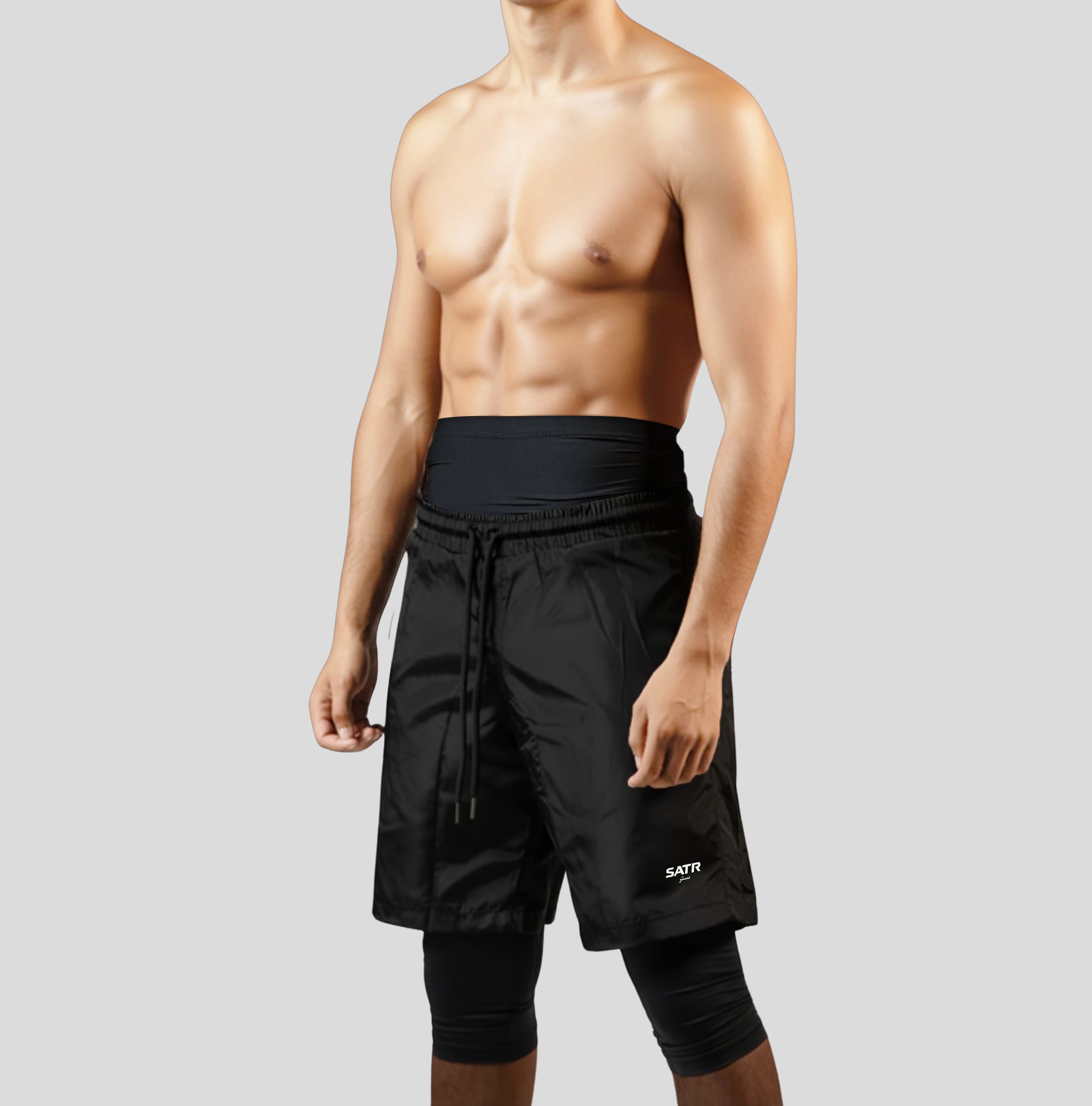SATR Awrah Covering Performance Shorts - Black